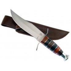 CHIPAWAY BOWIE PAKKA WOOD WITH SHEATH 10 1/2"