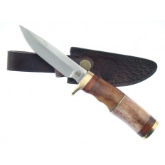 CHIPAWAY BOWIE BROWN BONE W/SHEATH 8"