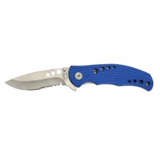 TRUE BLUE TACTICAL FOLDER BLUE 4.5"