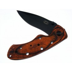 FOLDER BLACK BLADE COCOBOLO WOOD 4.5"