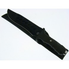 BATTALION TASK COMMANDER BOWIE BLK/BLK WITH SHEATH 12" 