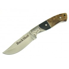 BUCKSHOT HUNTER W/SHEATH 9"