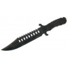 BOWIE BLACK BLADE/BLACK RUBBER HANDLE 13"