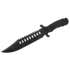 BOWIE BLACK BLADE/BLACK RUBBER HANDLE 13"