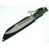 CAMO SURVIVAL KNIFE SATIN BLADE 13"