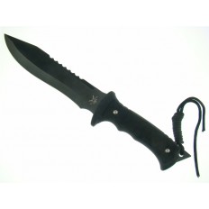 TAC XTREME BOWIE BLACK W/SHEATH 12"