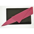 CREDIT CARD KNIFE PINK