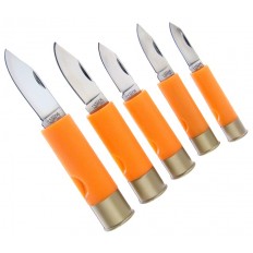 5 PC SHOTGUN SHELL ORANGE SET