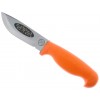 TROPHY HUNTER BOWIE ORANGE RUBBER HANDLE W/SHEATH 9.25"