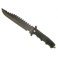 WARTECH USA HUNTER BLACK W/SHEATH 13.5"