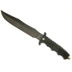 WARTECH USA HUNTER BLACK W/SHEATH 13.5" 