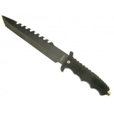 WARTECH USA HUNTER BLACK W/SHEATH 13.5" 