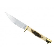 WHITETAIL STAG BOWIE W/SHEATH 7"