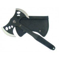 BATTLE AX III BLACK/BLACK W/NYLON SHEATH 14" 