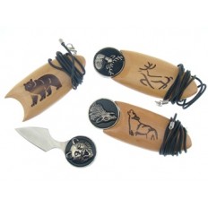 WILDERNESS NECK KNIFE 3 PC COLLECTION 3"